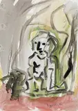 Siegfried Anzinger, Untitled
