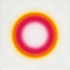 Espansione Cromatica by Marina Apollonio, 1993, acrylic on wood fibre plate; unframed, offered Dec 2020
