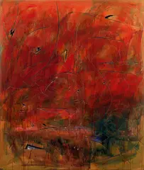 Imi Knoebel, Untitled, 1984, acryl on hardboard; unframed