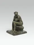 Walter Nagl, Sitting woman, bronze