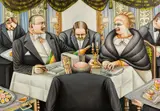 Wolfgang Herzig, Picture of a dining room