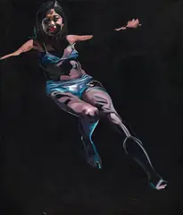 Bianca Regl, Swimmer, 2009, oil on canvas; unframed