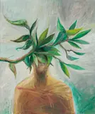 Alois Mosbacher, Untitled, 1985, oil on canvas; unframed