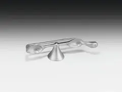 Bagatelle by Bruno Gironcoli, 2005, aluminium casting, sold Dec 2020