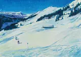 Thomas Metlewicz, Kitzbüheler Horn, 1989, oil on canvas; framed