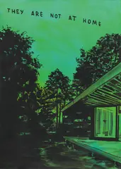 Andreas Leikauf, They are not at home, 2008, oil on canvas; unframed