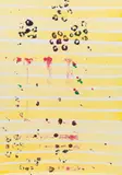 Oswald Oberhuber, Untitled, 1987, oil on canvas; framed