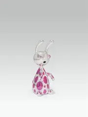 Massimo Lunardon, Rabbit, 2018, borosilicate glass, mirrored
