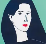 Diana by Alex Katz, 2014, linocut in colour; framed, sold Dec 2020