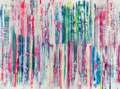 Paul Schrader, Untitled, 2018, acrylic on canvas; unframed