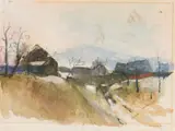 Josef Dobrowsky, Village view