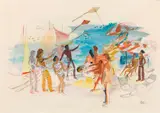 Otto Rudolf Schatz, Beach scene
