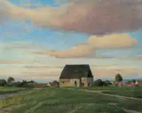 Ferdinand Brunner, Village in the Waldviertel, c. 1915, oil on canvas