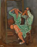 Georges Kars, Woman in front of a mirror