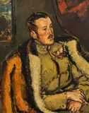 Anton Faistauer, Portrait of a man in uniform (Komm.-Rat. Höller)
