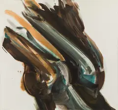 Peter Marquant, Untitled, 1978, oil on canvas; framed