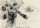 Kurt "kappa" Kocherscheidt, Still life, 1978, India ink on paper; framed