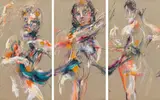 Lucia Riccelli, Flow (Triptychon)