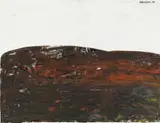 Adolf Frohner, Untitled, 1985, mixed media, collage on canvas; framed