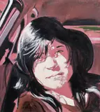 Bianca Regl, Self-portrait, 2006, oil on canvas; unframed