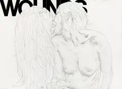 Franz Graf, Wounds, 2006, graphite and acrylic on canvas; unframed