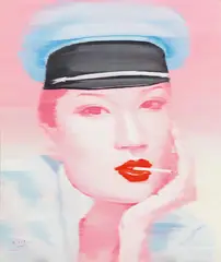 Congyi Jiang, I'm pretty 4, 2007, oil on canvas; unframed