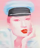 Congyi Jiang, I'm pretty 4, 2007, oil on canvas; unframed