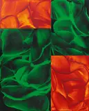 Martin Pohl, Untitled, 2004, acrylic, wax on four mdf-plates; unframed