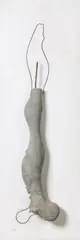 Josef Bauer, Reconstructed object, concrete, wood, drawing