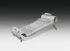 Bruno Gironcoli, Bed, aluminum cast, edition: 7 pieces