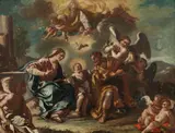 Jacopo Cestaro, Holy family, c. 1740/45, oil on canvas