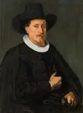 Dirck Santvoort, Portrait of a man, c. 1630/40, oil on panel