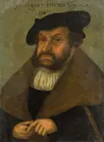 Lucas Cranach the Elder, John the Constant (1468-1532), 1525 to 1532 Elector of Saxony, oil on panel