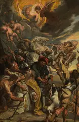 Frans Wouters, The martyrdom of Saint Livinus of Gent, oil on canvas