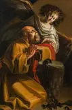 called Pseudo van der Venne Jan van der Venne, The liberation of Saint Peter, oil on canvas
