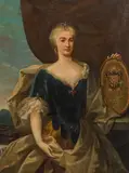 Portrait of Empress Maria Theresia by Johann Peter Kobler von Ehrensorg, oil on canvas, sold Jun 2020