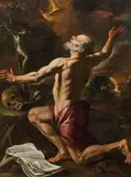 Hendrick van Somer, The vision of Saint Jerome, c. 1650, oil on canvas
