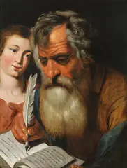 Artus Wolffort, Saint Matthew the Evangelist, oil on panel