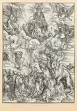 The beast with lamb's horns, from The Apocalypse by Albrecht Durer, 1498, woodcut; in passe-partout, sold Jun 2020
