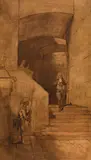 Carl Spitzweg, Serenissimus, c. 1845, oil on canvas