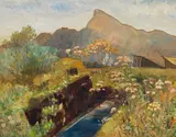 Marie Egner, Marshland in Salzburg near Untersberg in late summer