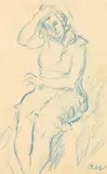 Rudolf Wacker, Seated woman