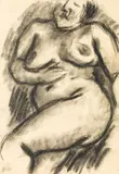 Rudolf Wacker, Female nude