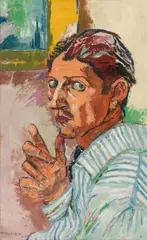 Maximilian Florian, Self-portrait, 1933, oil on canvas