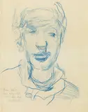 Oskar Kokoschka, Portrait Olda Palkovská, Prague (Olda Kokoschka)