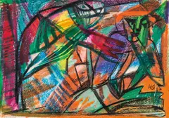 Hilde Goldschmidt, Mixed lot: three works on paper, mixed media on paper