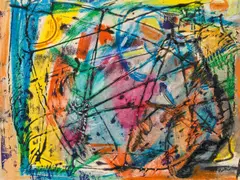 Hilde Goldschmidt, Mixed lot: three works on paper, mixed media on paper