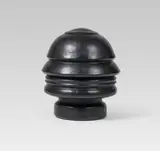 Renato Bertelli, Profilo continuo (Head of Mussolini), 1933, terracotta, black patinated