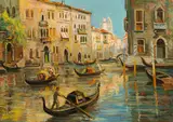 Wilhelm Kaufmann, Venice, oil on canvas