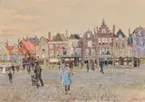 Carl Fahringer, View of Delft